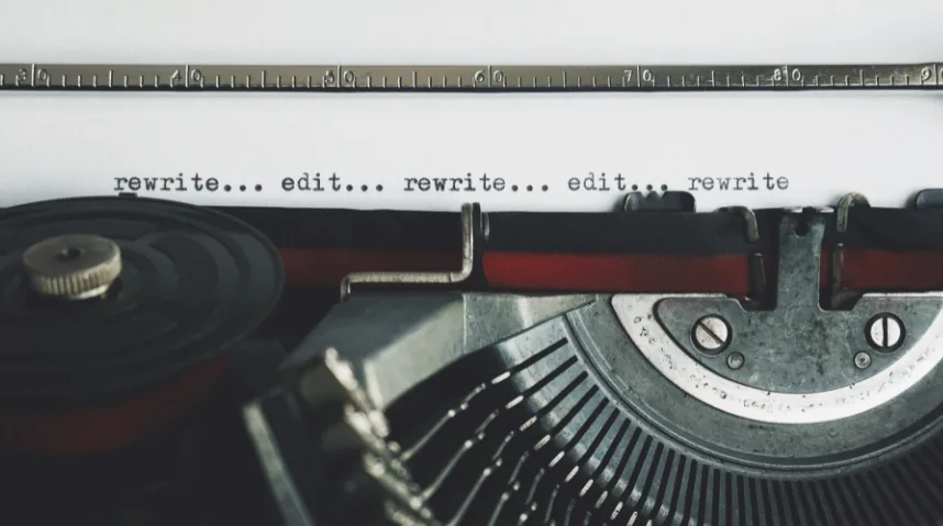typewriter rewrite